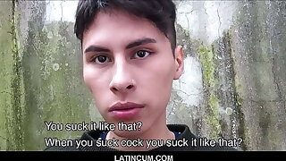 Young Skint Latino Twink Has Sex With Stranger Off Street Of Money POV