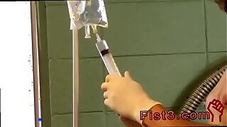 Young boys free and gay emo penis First Time Saline Injection