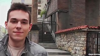 Amateur gay for pay - CZECH Stalker 529